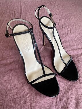 Femme Los Angeles The Necessary Sandal- Black